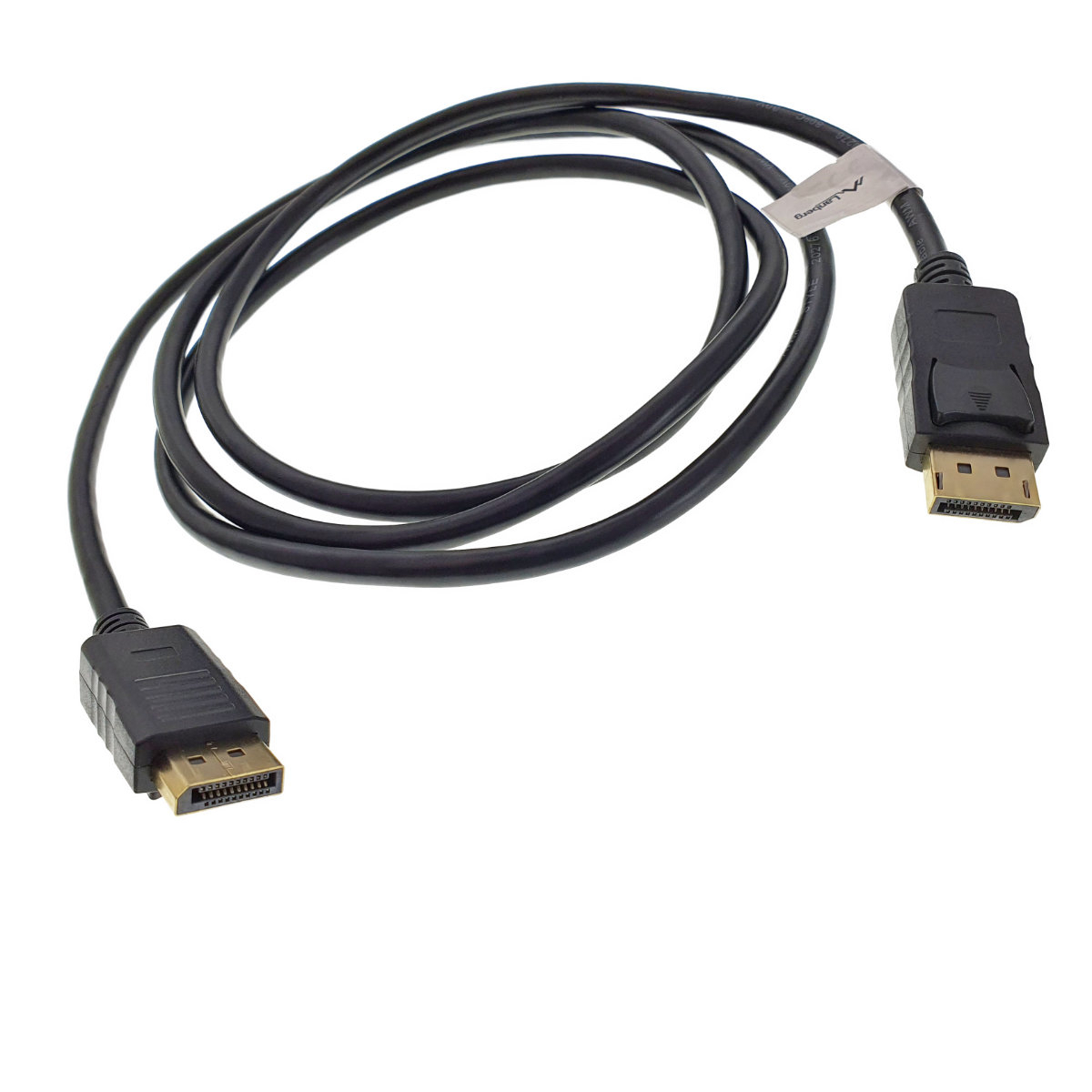 Cablu audio-video, Lanberg 41337, conectori DisplayPort (DP) tata la DisplayPort (DP) tata, lungime 1.8m, rezolutie 4K, negru [7]