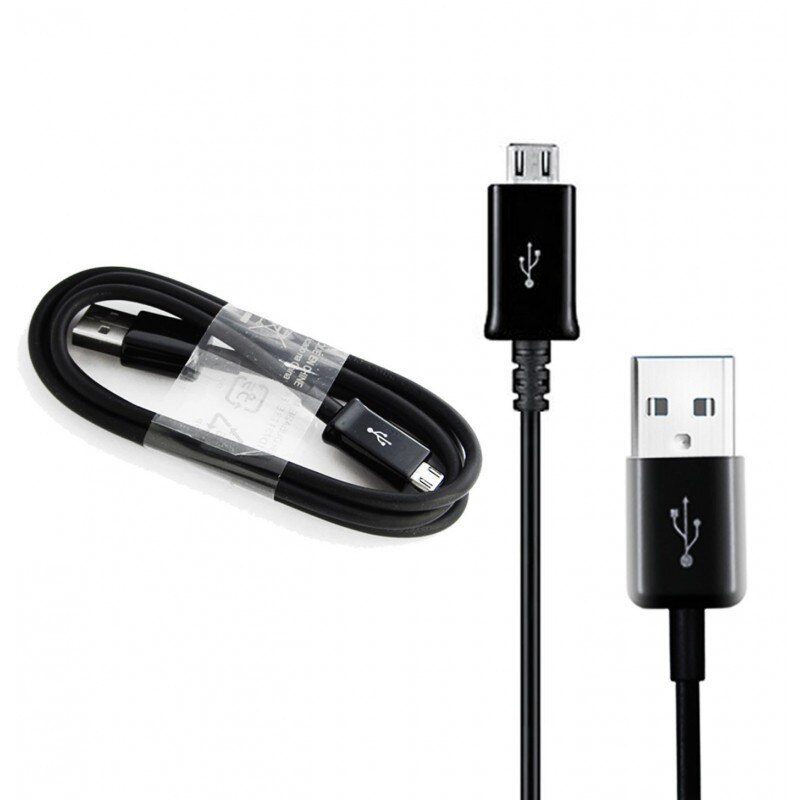 Cablu cu conectare USB tip A tata la microUSB tata, Samsung ECB-DU4EWE, lungime 1.5 m, bulk, negru [4]