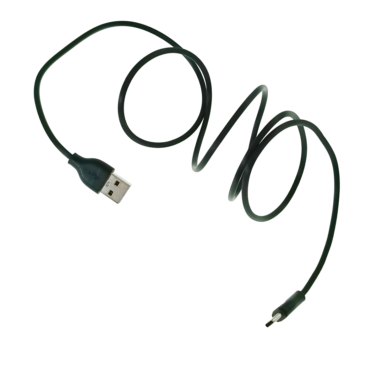 Cablu cu conectori USB-A tata la USB-C tata, 3.1A, lungime 100cm, Jellico YG-10 92130, incarcare, transfer date, negru [2]