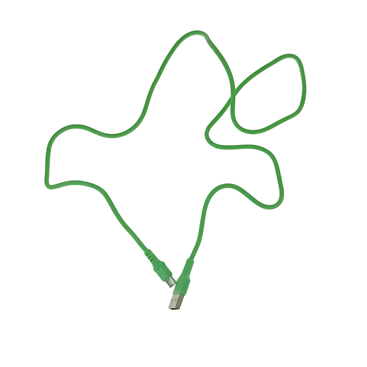 Cablu cu conectori USB-A tata la USB-C tata, 3A, lungime 100cm, CBL-56759-G, incarcare, transfer date, verde [3]