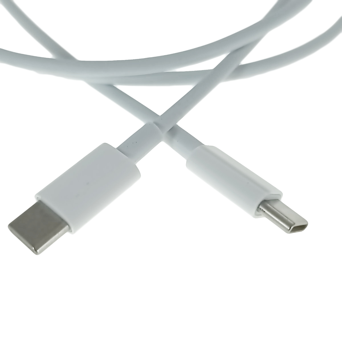 Cablu cu conectori USB-C tata la USB-C tata, pentru incarcare pana la 18W, lungime 100cm, alb [5]