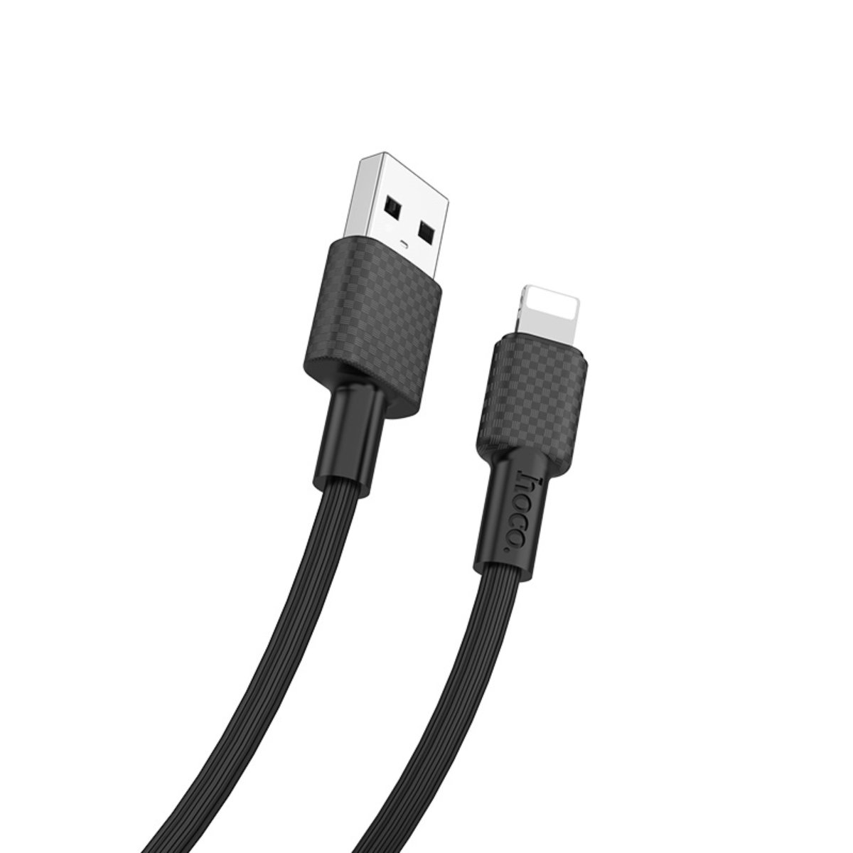Cablu cu conectori USB tata la Lightning tata, HOCO X29 Superior Style, lungime 1m, 2A, negru [7]