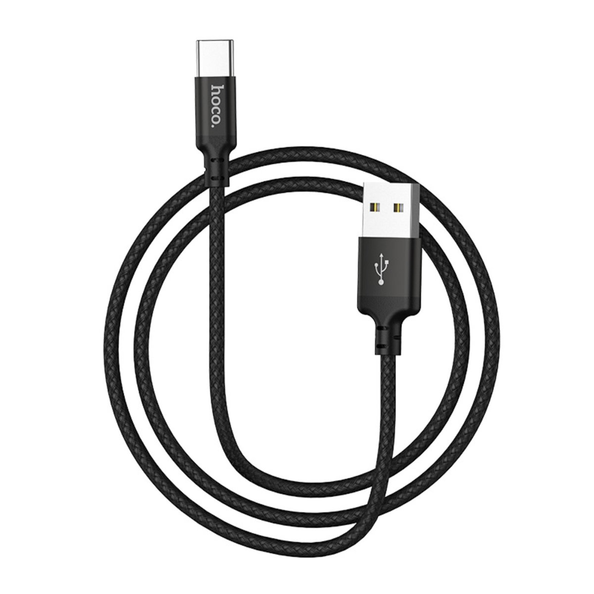 Cablu cu conectori USB tata la USB Tip C tata, HOCO X14 Times Speed, 3A, lungime 1m, negru [9]