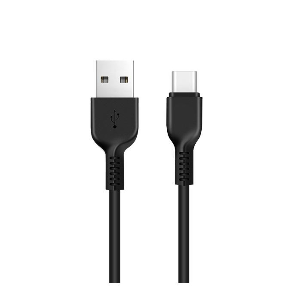 Cablu cu conectori USB tata la USB Tip C tata, HOCO X20 Exotic Radiance, 3A, lungime 1m, negru [8]