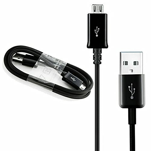 Cablu cu conectori USB tip A tata si microUSB tata, Samsung ECB-DU5ABE, lungime 1m, bulk, negru [3]