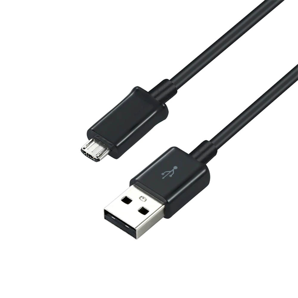 Cablu cu conectori USB tip A tata si microUSB tata, Samsung ECB-DU5ABE, lungime 1m, bulk, negru [7]