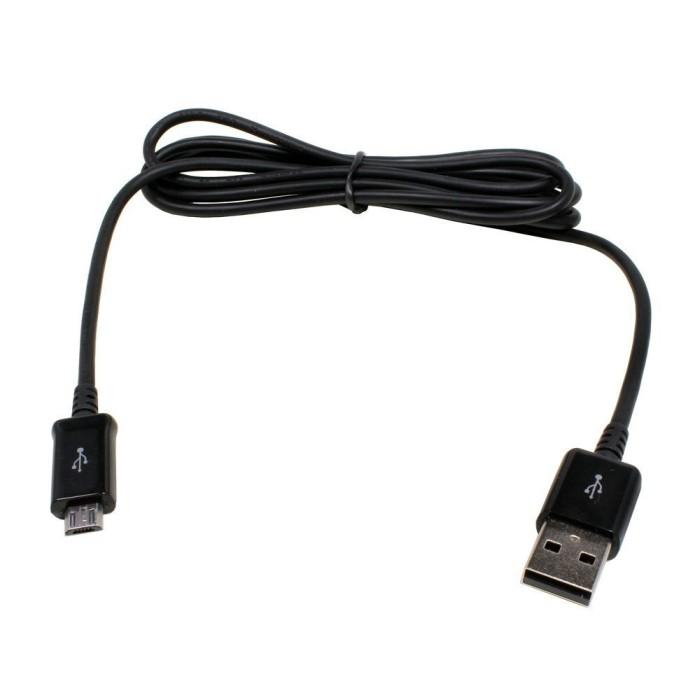 Cablu cu conectori USB tip A tata si microUSB tata, Samsung ECB-DU5ABE, lungime 1m, bulk, negru [2]