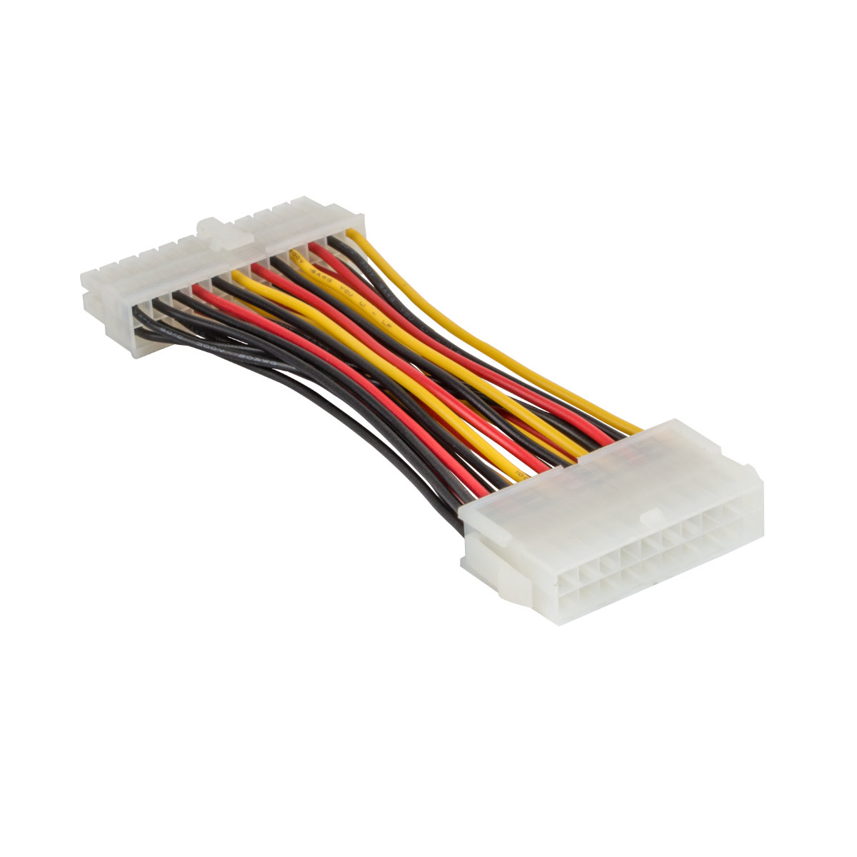 Cablu de alimentare prelungitor, Lanberg 40990, cu adaptor ATX-20 pin la BTX-24 pin, 15 cm, pentru placa de baza [6]