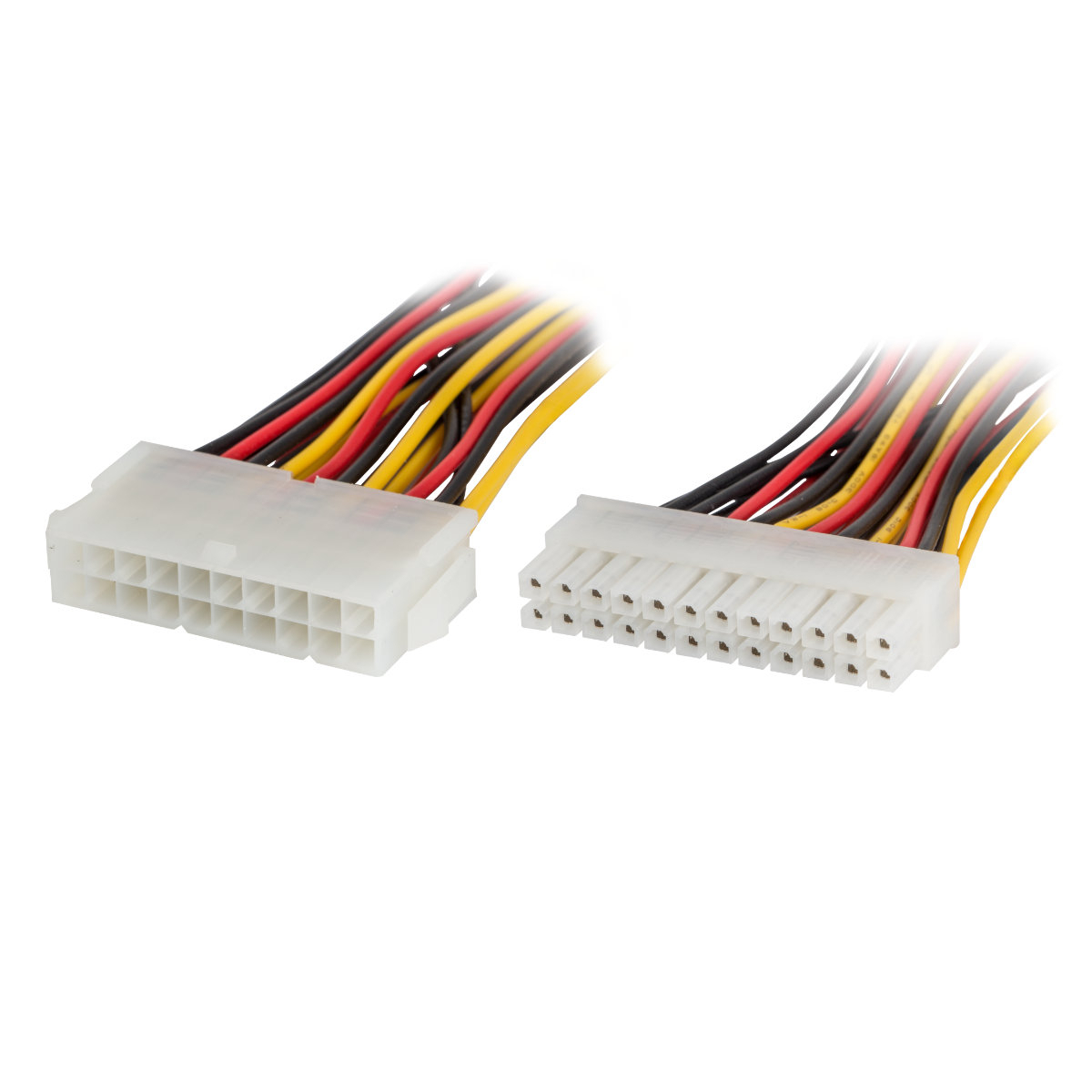 Cablu de alimentare prelungitor, Lanberg 40990, cu adaptor ATX-20 pin la BTX-24 pin, 15 cm, pentru placa de baza [1]