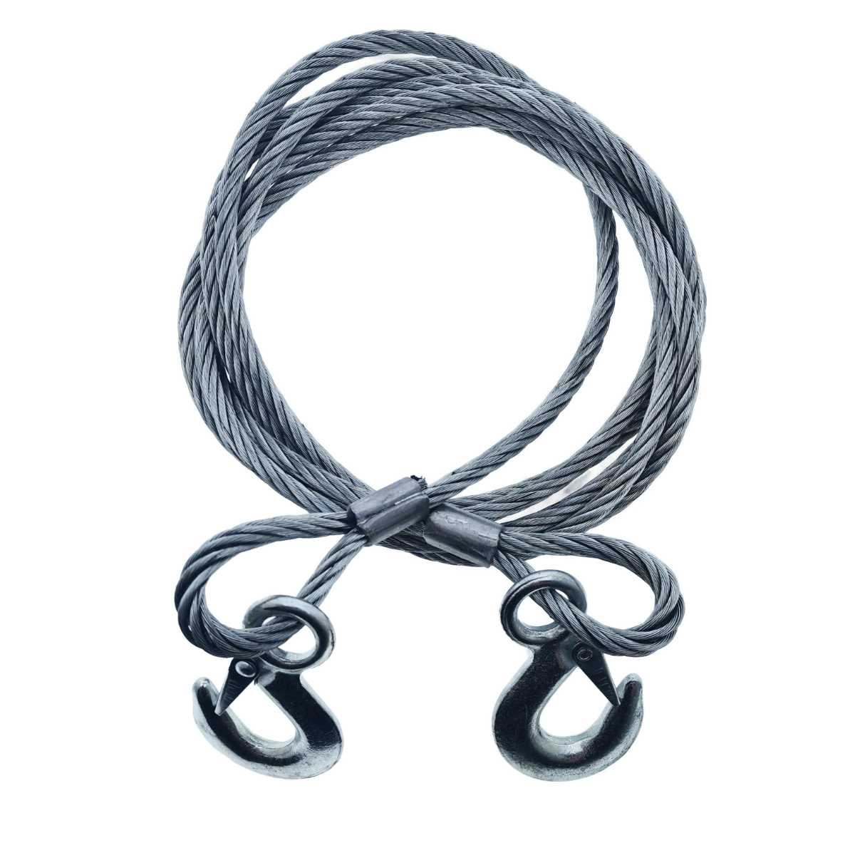 Cablu de remorcare si tractare, lungime 4m, grosime 12mm, sarcina maxima 5 T [1]
