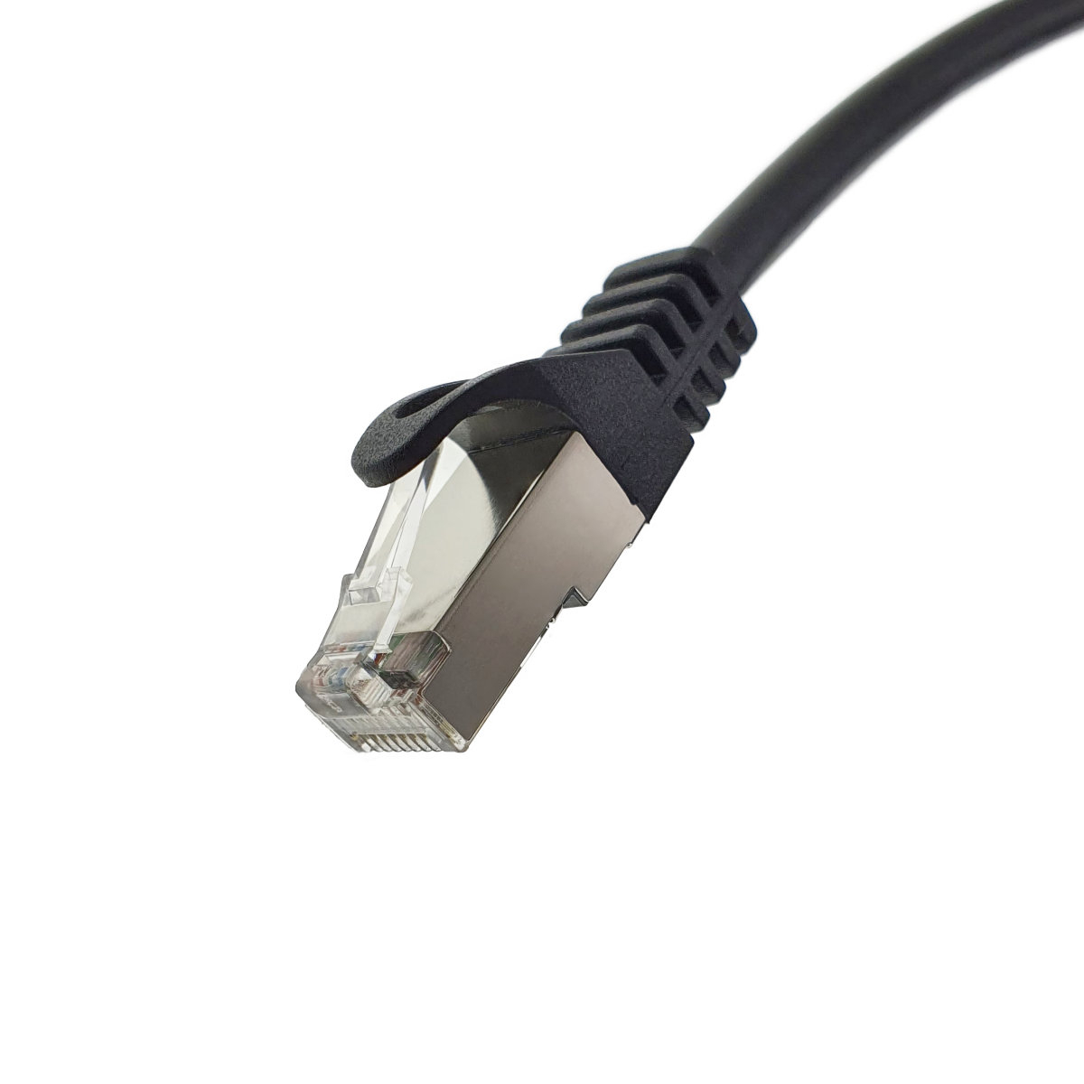 Cablu ecranat FTP, Lanberg 42793, cat.5e, mufat 2xRJ45, lungime 30m, AWG 26, 100 MHz, de legatura retea, ethernet, negru [4]