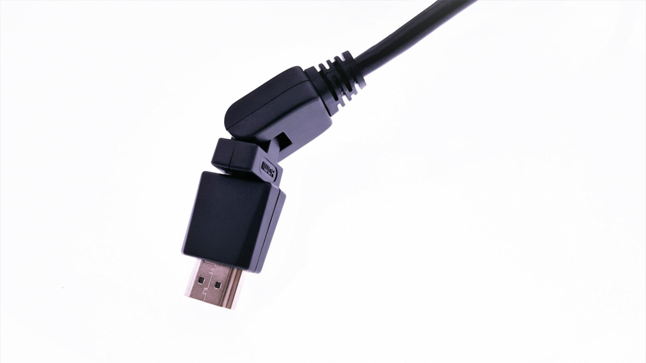 Cablu HDMI T-T 1,5m angular 360 grade x2 [8]