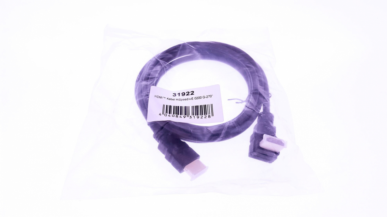 Cablu HDMI T-T 2m angular 270 grade [3]