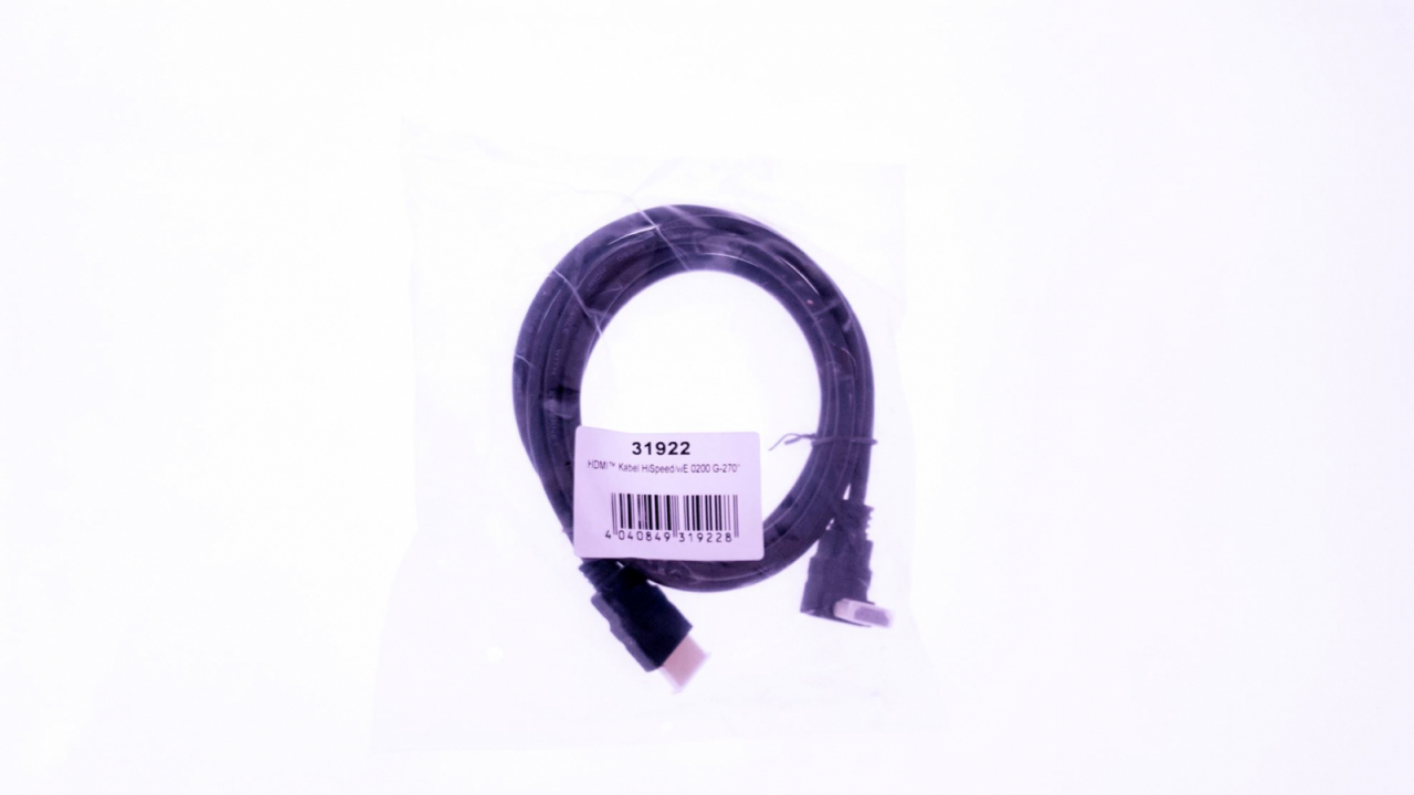 Cablu HDMI T-T 2m angular 270 grade [2]