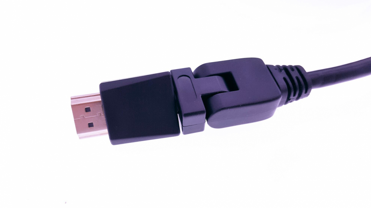 Cablu HDMI T-T 3m angular 360 grade x2 [6]