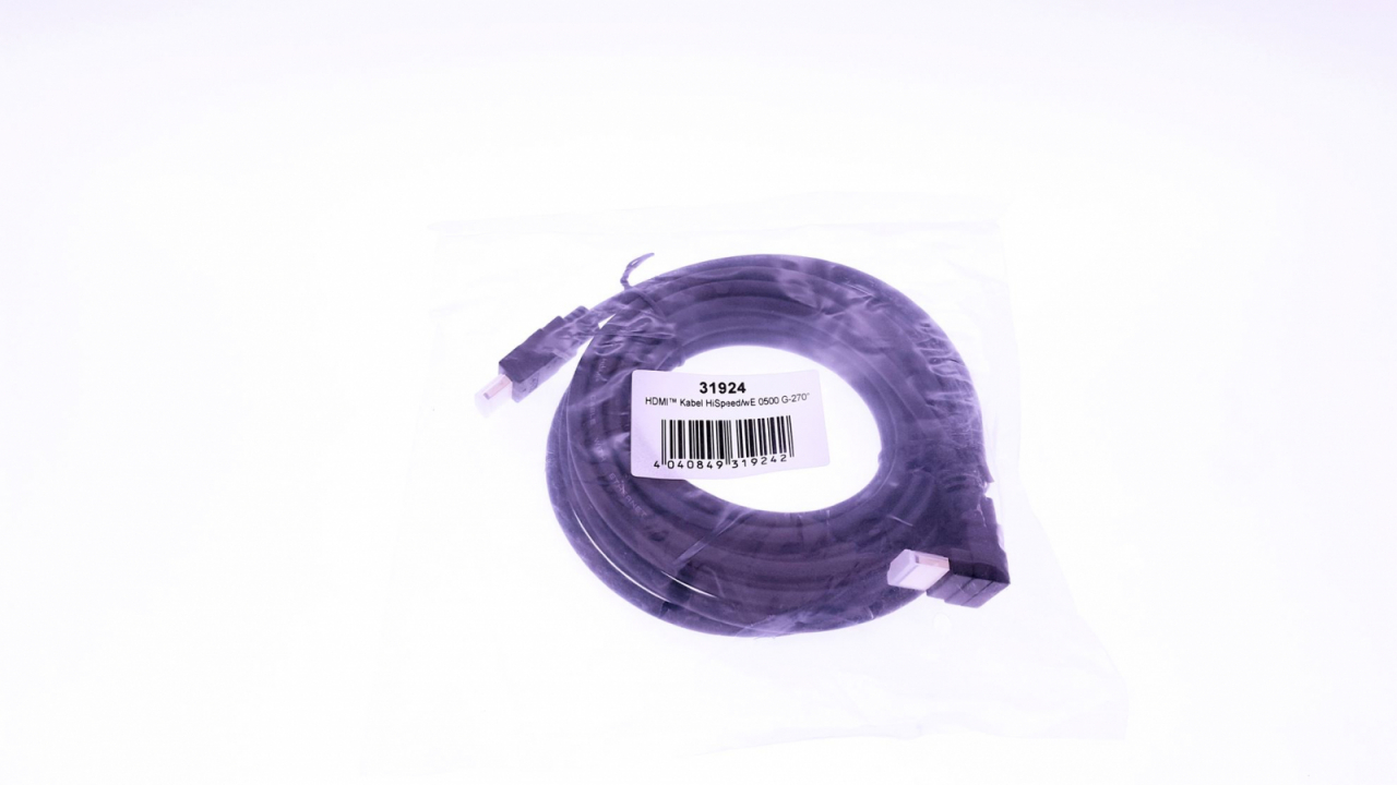 Cablu HDMI T-T 5m angular 270 grade [6]