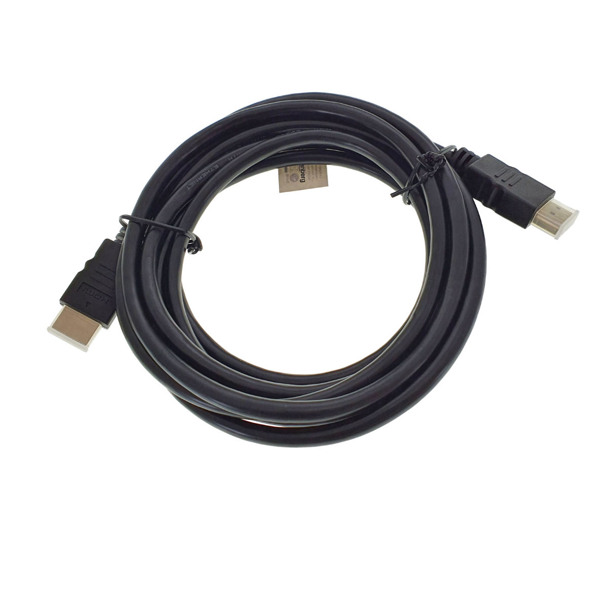 Cablu HDMI tata la HDMI tata v.1.4, Lanberg 41846, lungime 3 m, 4K UHD la 30Hz, 3D, ARC, ethernet, 10.2 Gb/s [10]