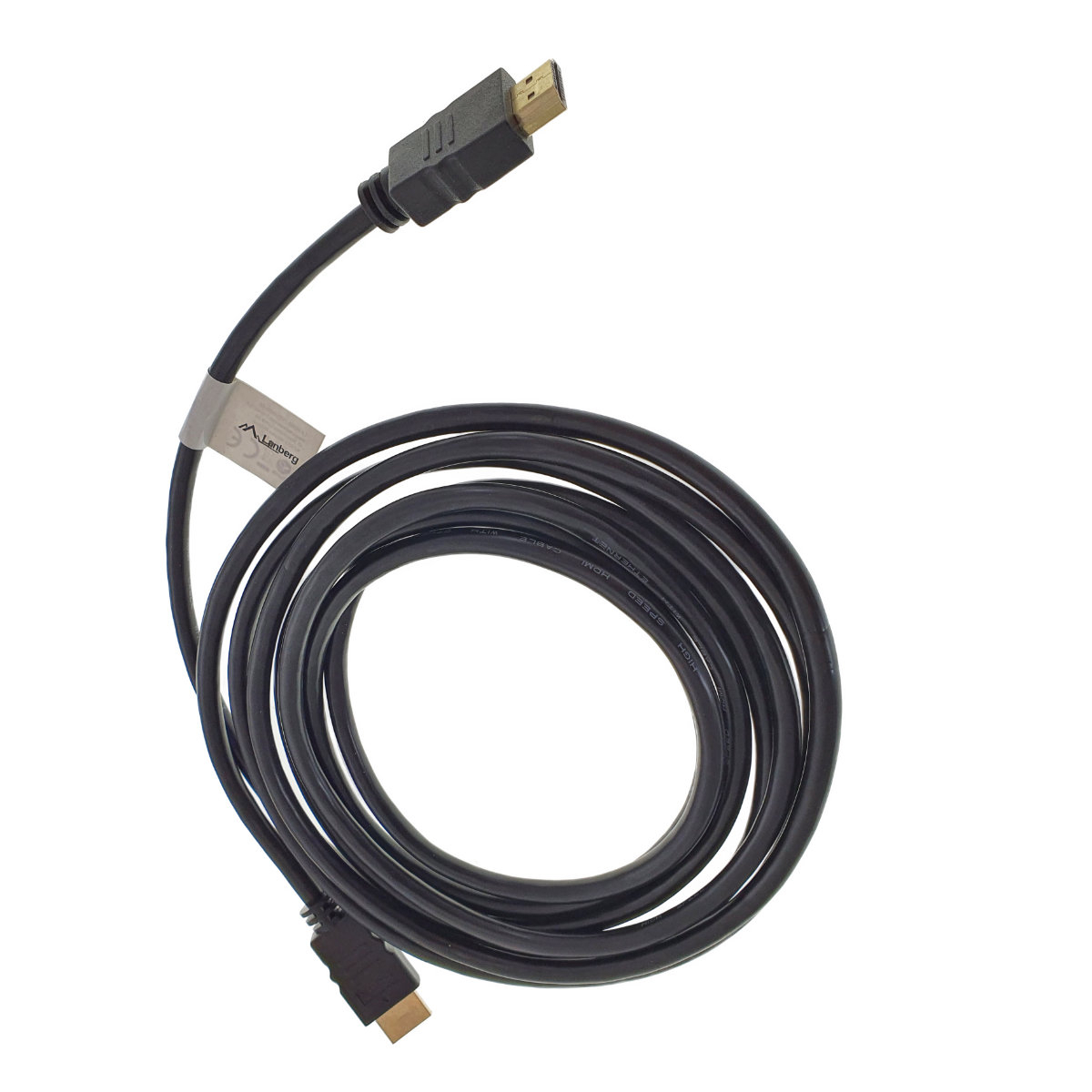 Cablu HDMI tata la HDMI tata v.1.4, Lanberg 41846, lungime 3 m, 4K UHD la 30Hz, 3D, ARC, ethernet, 10.2 Gb/s [6]