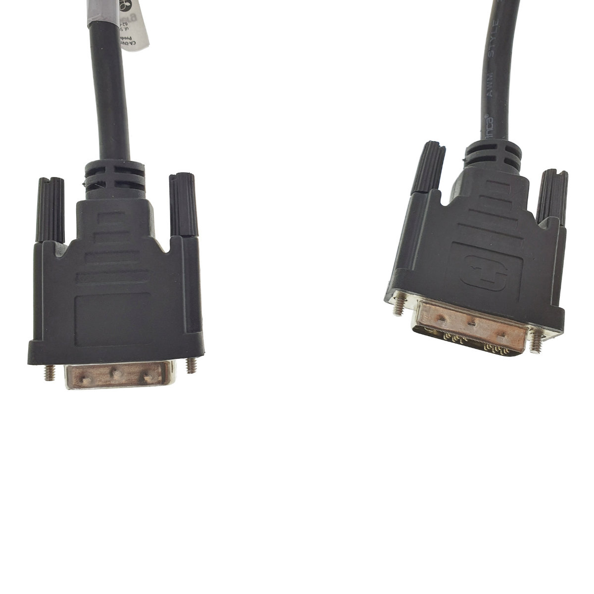 Cablu Lanberg 41340, DVI-D (18+1) Single Link tata la DVI-D (18+1) Single Link tata, 1.8m, rezolutie 1440p QHD [3]