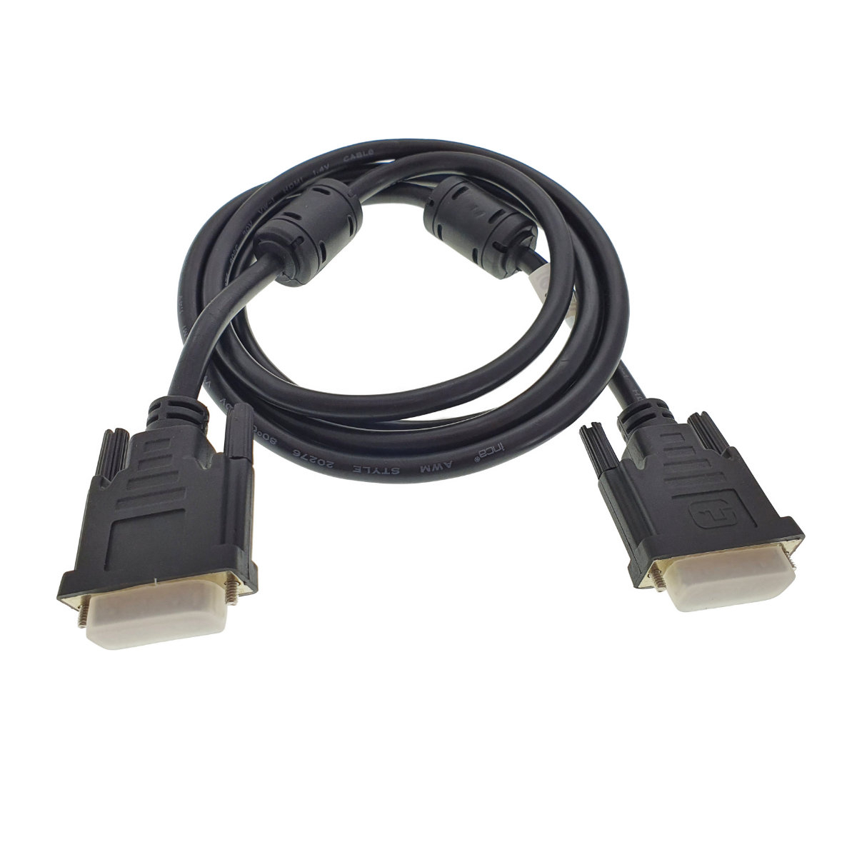 Cablu Lanberg 41340, DVI-D (18+1) Single Link tata la DVI-D (18+1) Single Link tata, 1.8m, rezolutie 1440p QHD [4]