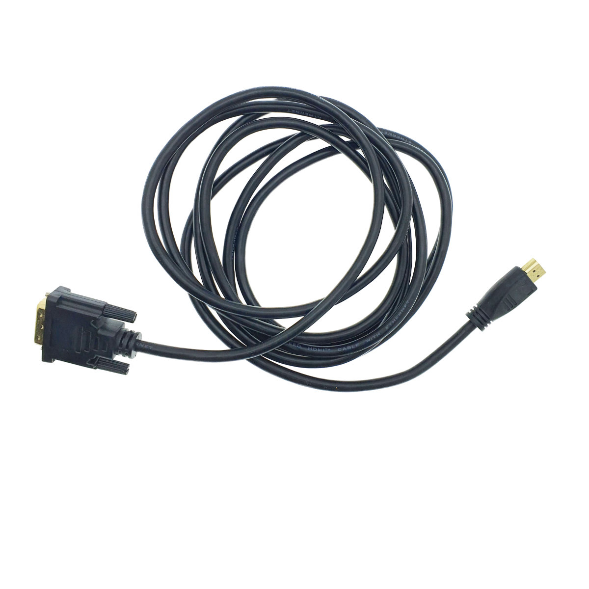 Cablu Lanberg 42912, conector HDMI tata la DVI-D tata (18+1), 3m , single link, transmisie digitala, ethernet, negru [3]