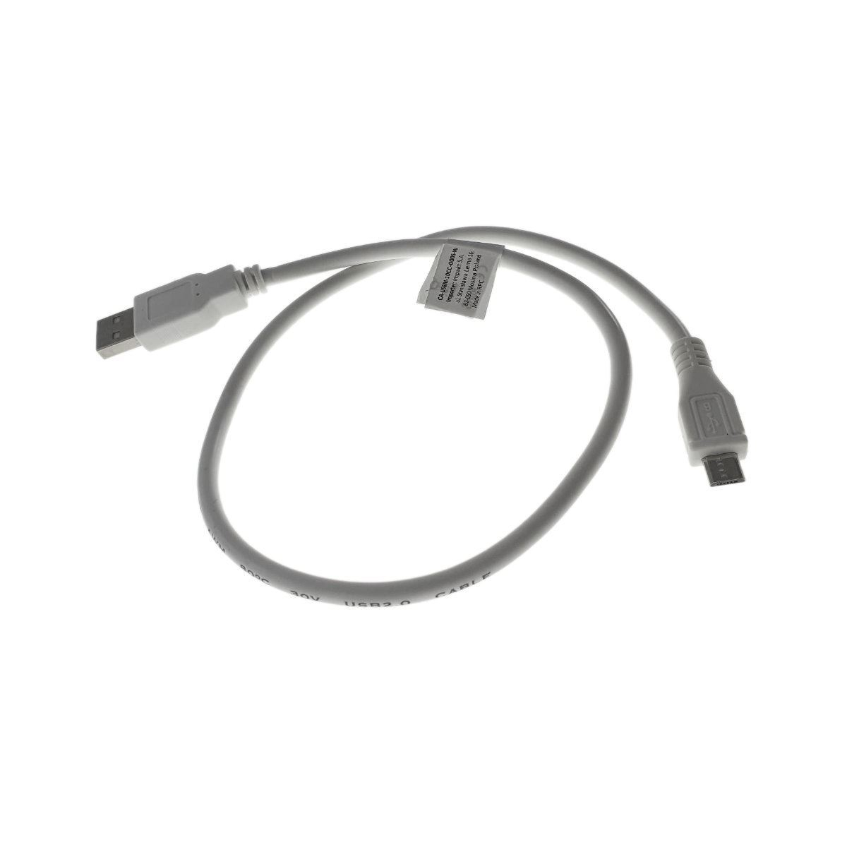 Cablu Lanberg,USB 2.0 tata la micro USB tata,50cm,alb [4]