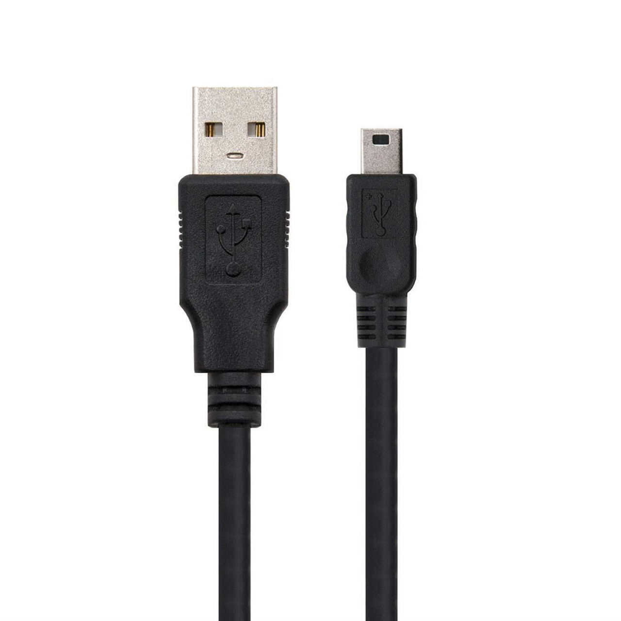 Cablu Lanberg,USB 2.0 tata la mini USB tata 5 pini,1.8m,negru [5]