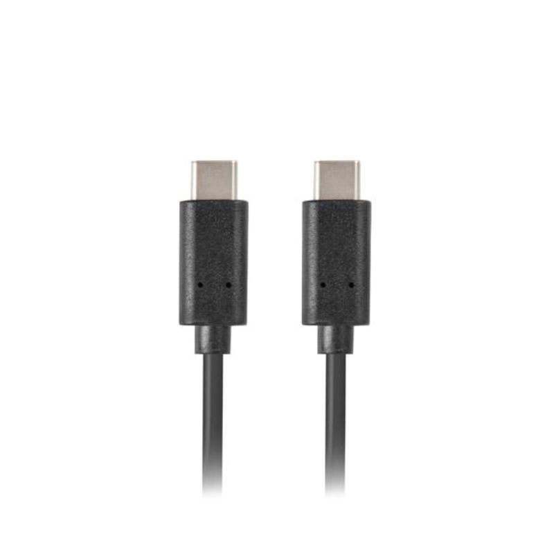 Cablu Lanberg USB 3.1 tip C tata la USB 3.1 tip C tata, 100cm, negru [6]