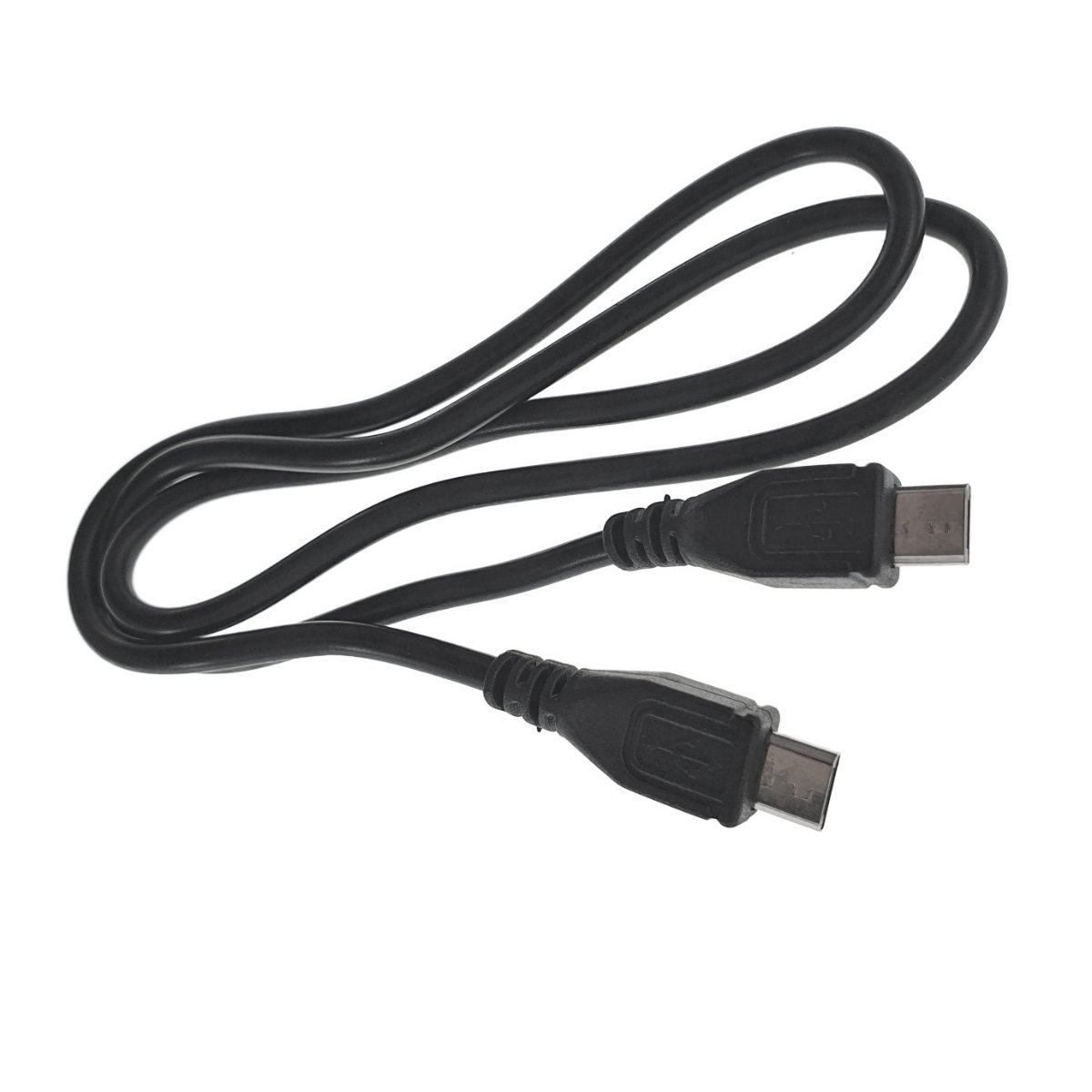 Cablu microUSB 2.0 tata la microUSB 2.0 tata, Akyga 13316, lungime 60cm, negru [6]