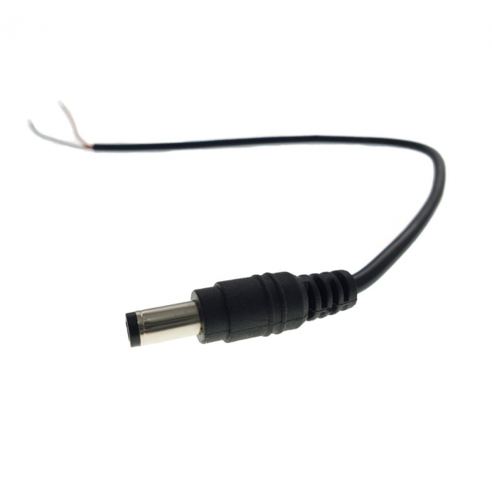 Cablu pentru alimentare cu mufa 5.5x2.1 tata,23 cm [2]