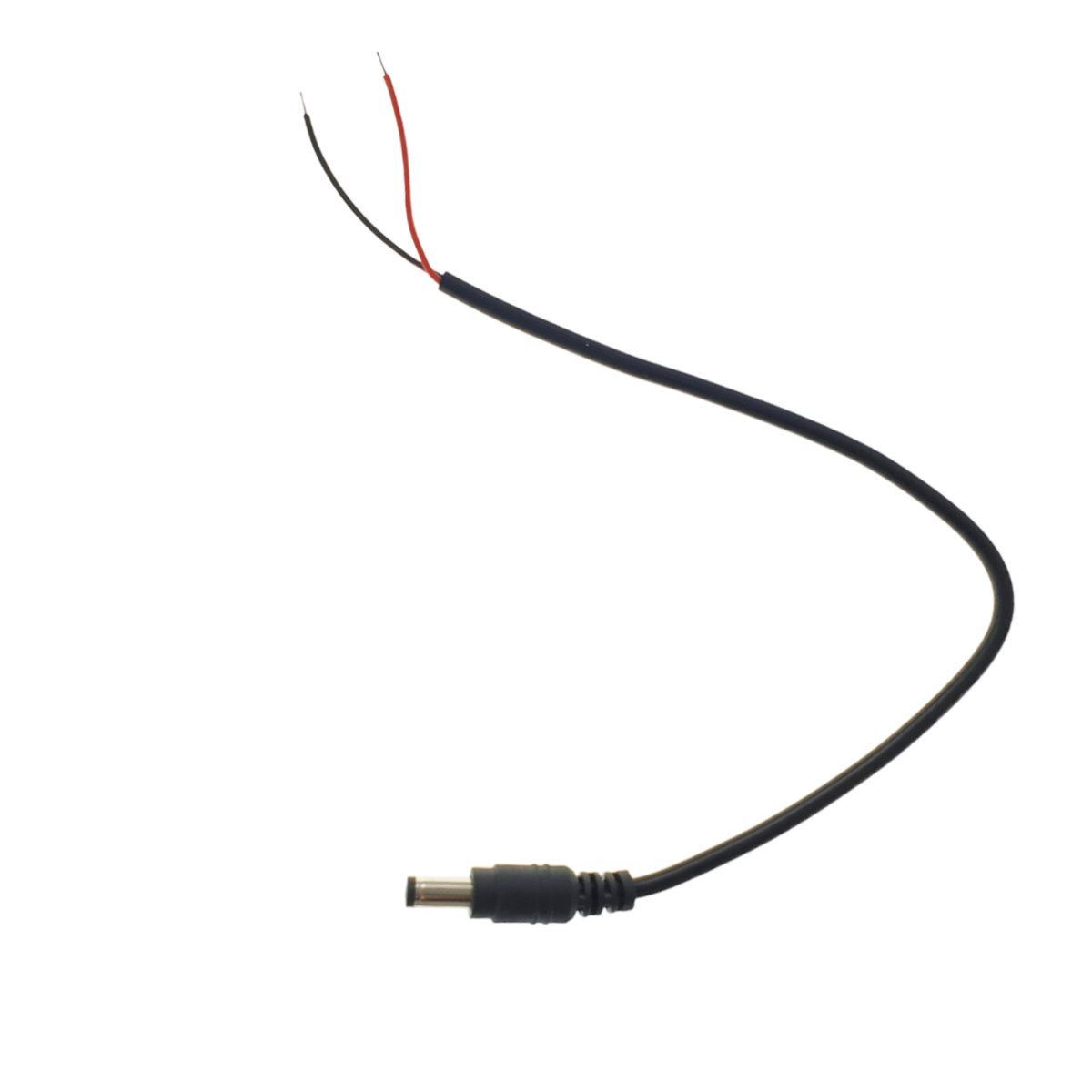 Cablu pentru alimentare cu mufa 5.5x2.1 tata,23 cm [6]