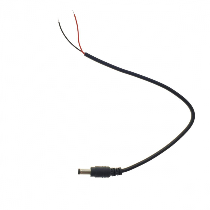 Cablu pentru alimentare cu mufa 5.5x2.1 tata,23 cm [3]