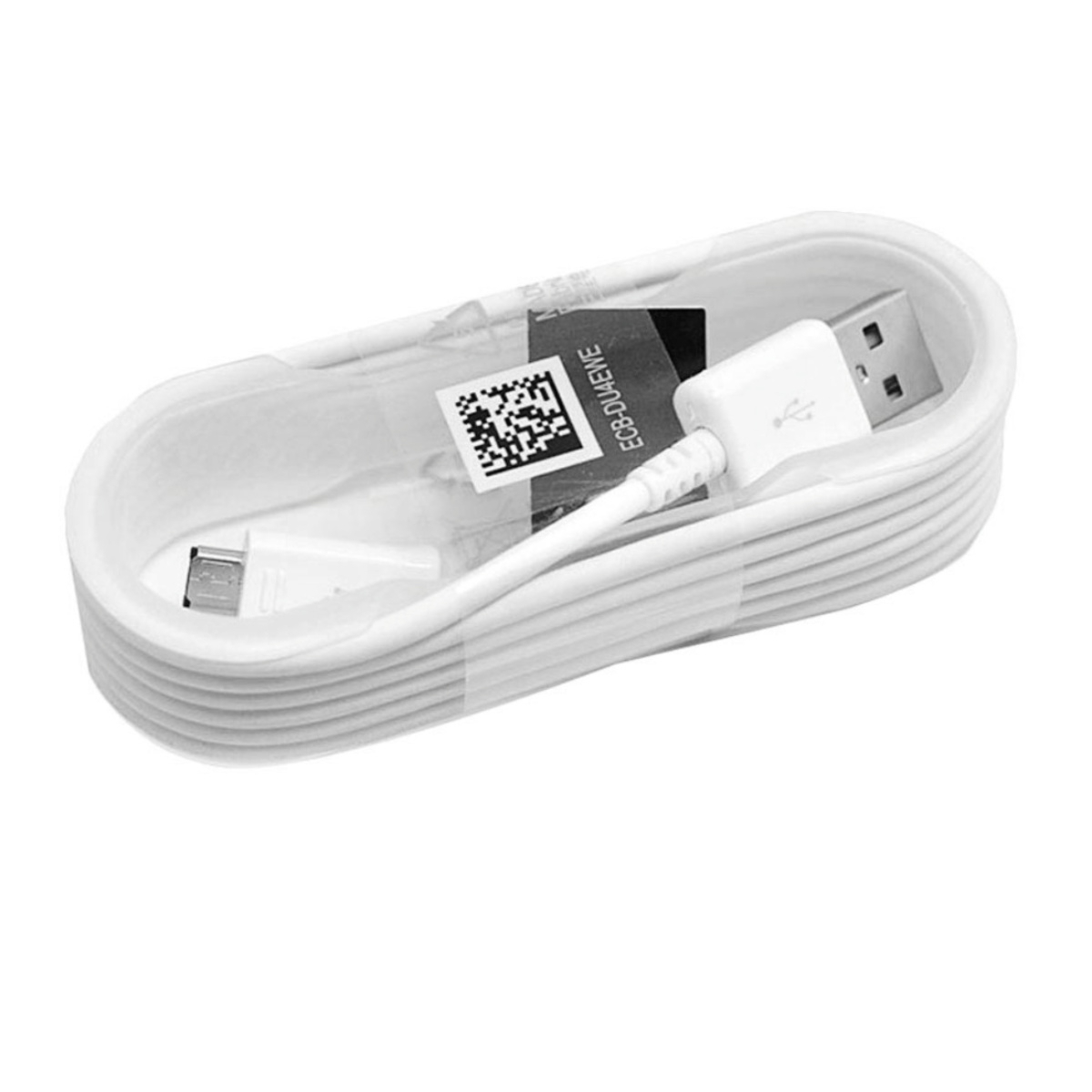 Cablu pentru date si incarcare, Samsung ECB-DU4EWE, USB tip A tata la microUSB tata, lungime 1.5 m, alb [7]
