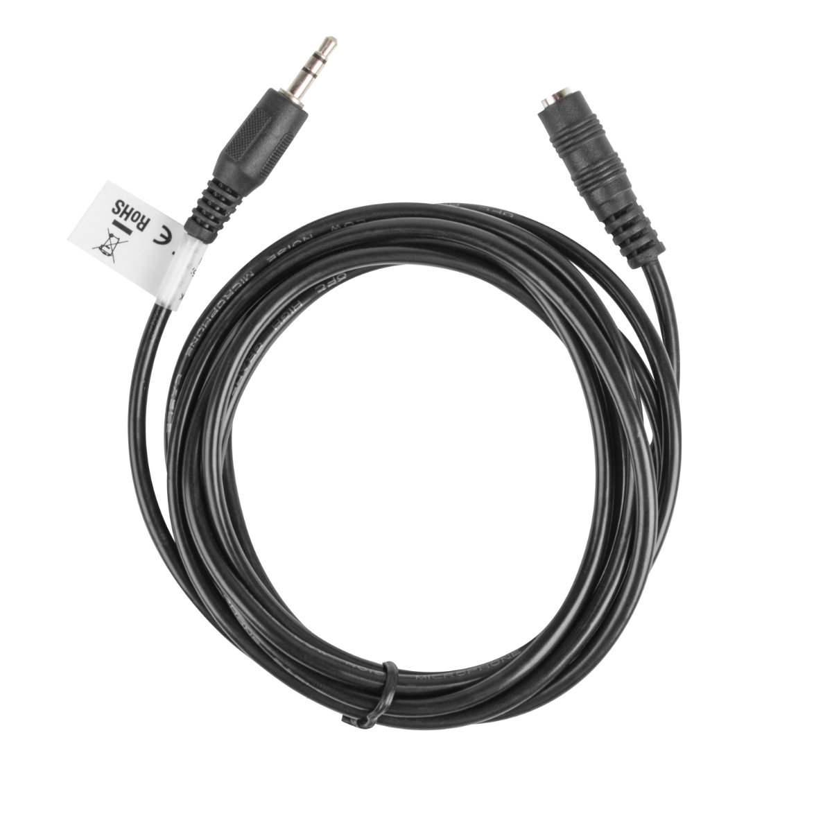 Cablu prelungitor audio, lungime 2 m, jack 3.5 mm tata la jack 3.5 mm mama, Lanberg 41329, 3 pini, stereo, negru [3]