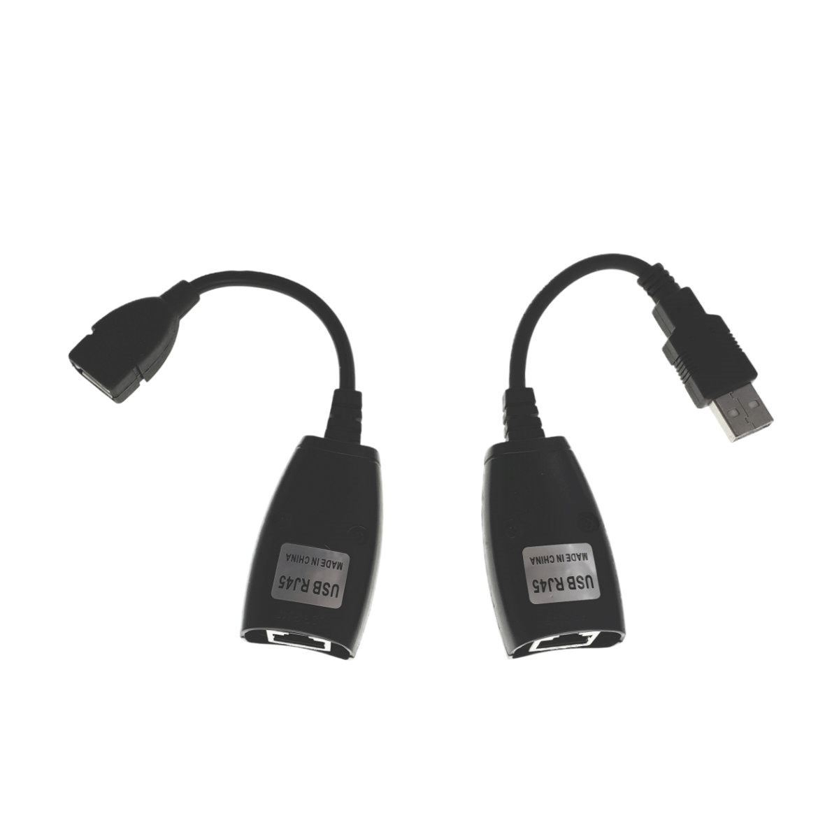 Cablu prelungitor USB 45m -RJXT tata - mama,extensie cablu USB cu RJ45 Cat5 si Cat6 [8]