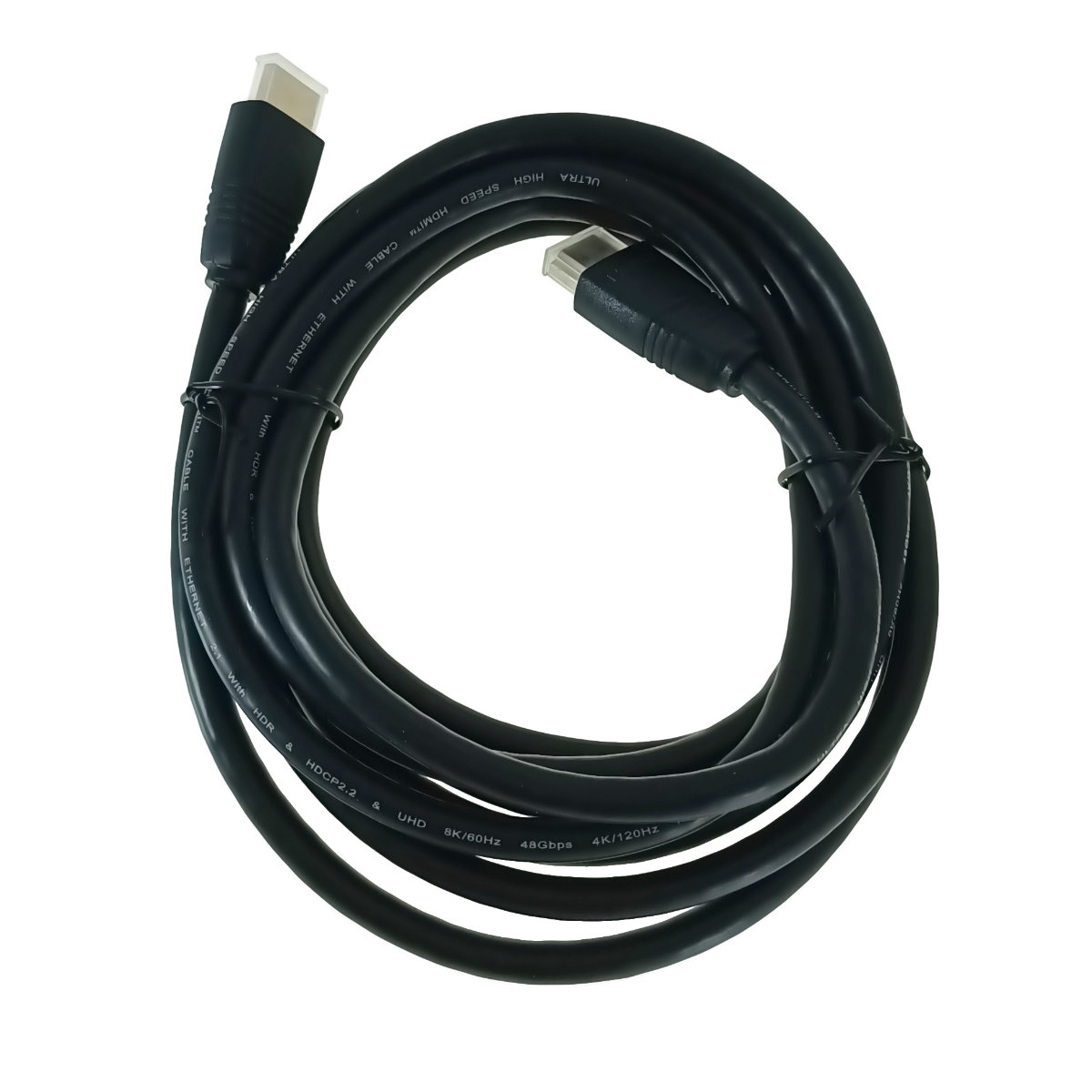 Cablu premium HDMI v.2.1 8K-60Hz, 4K-120Hz, 3m lungime, Omega 45298, 48Gbps, HDR, Ethernet, eARC, negru [4]