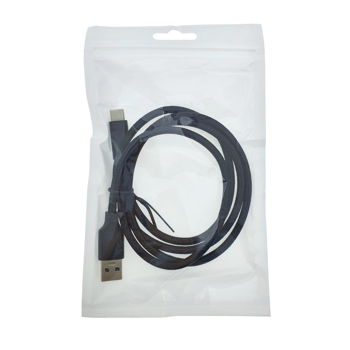 Cablu premium USB 3.0 tata la USB 3.0 tip C tata, 100 cm, Revolution 100, PD, 5A , 100W, invelis textil, carcasa aluminiu, negru [6]