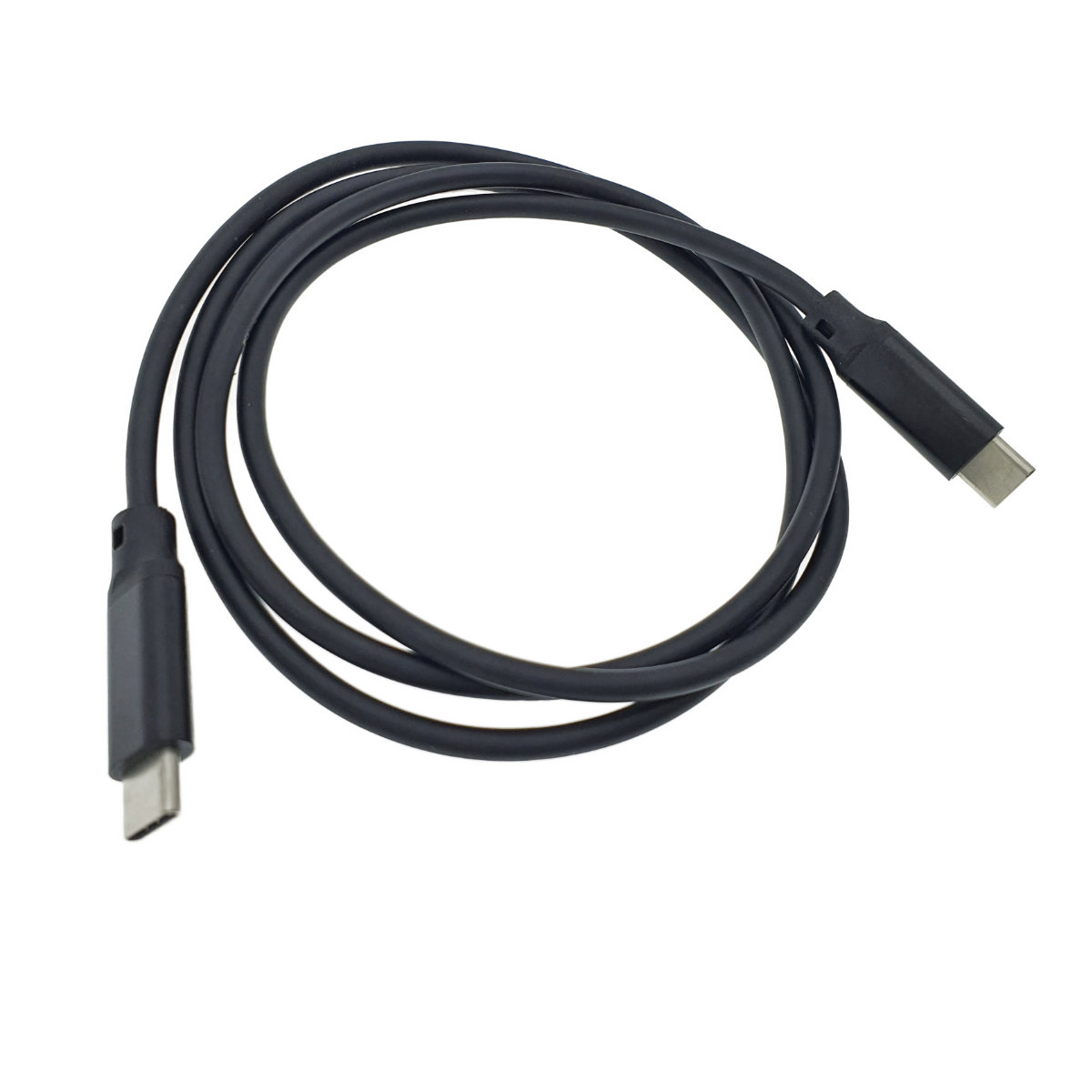 Cablu premium USB 3.1 tip C tata la USB 3.1 tip C tata, 100 cm, Revolution 087, PD, 5A , 100W, carcasa aluminiu, negru [10]