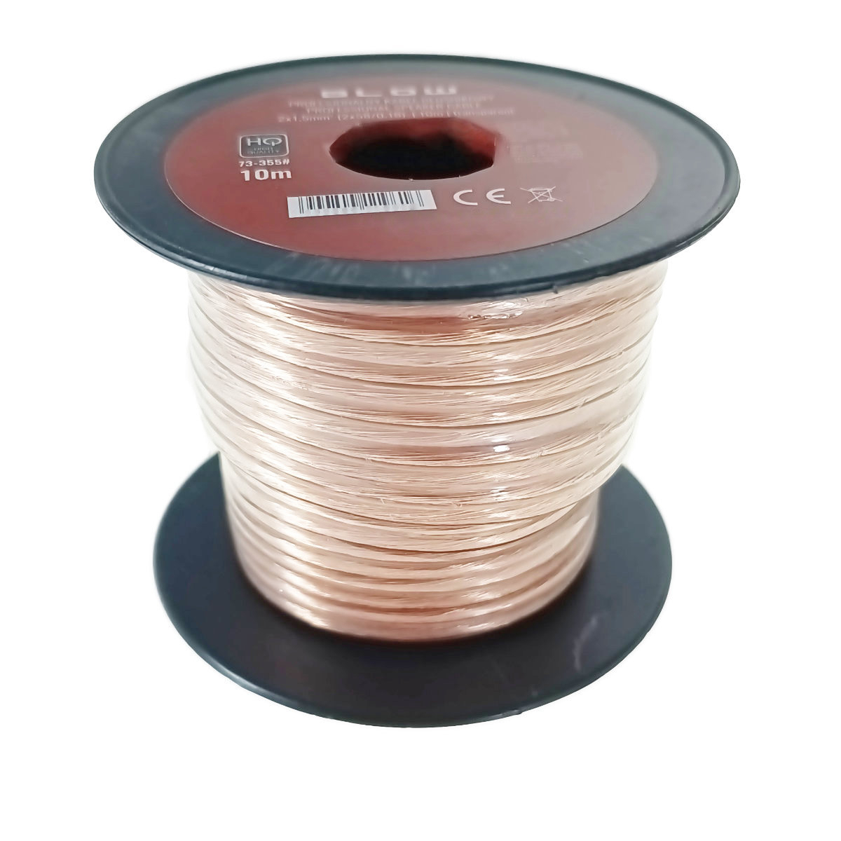 Cablu profesional audio pentru difuzoare, Blow 11961, 2x1,5mm, lungime 10m, transparent [1]