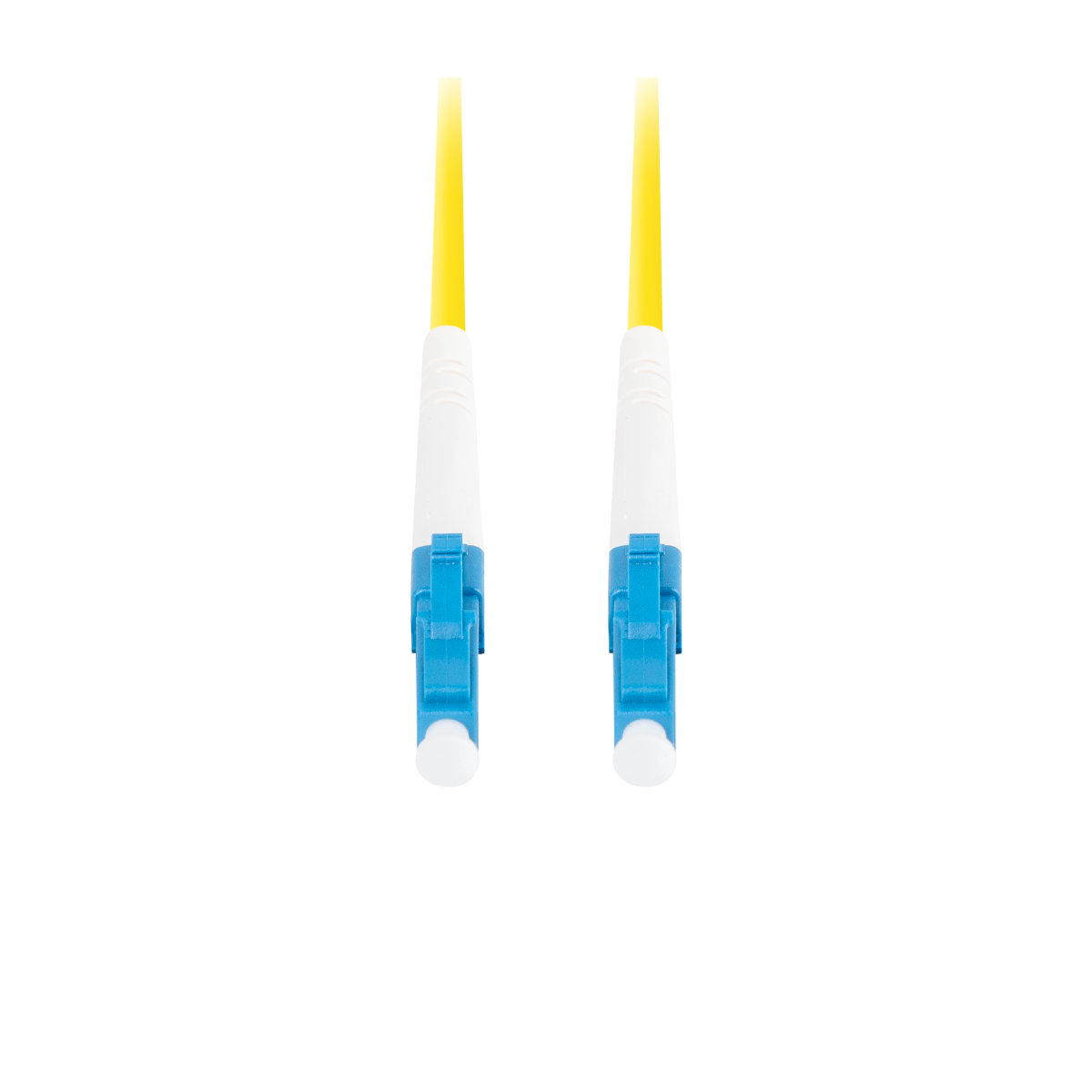 Cablu retea fibra optica cu lungime 10 m si conectori LC/UPC-LC/UPC, Lanberg Z43313, SM, SIMPLEX 3.0MM G657A1 LSZH, galben [5]