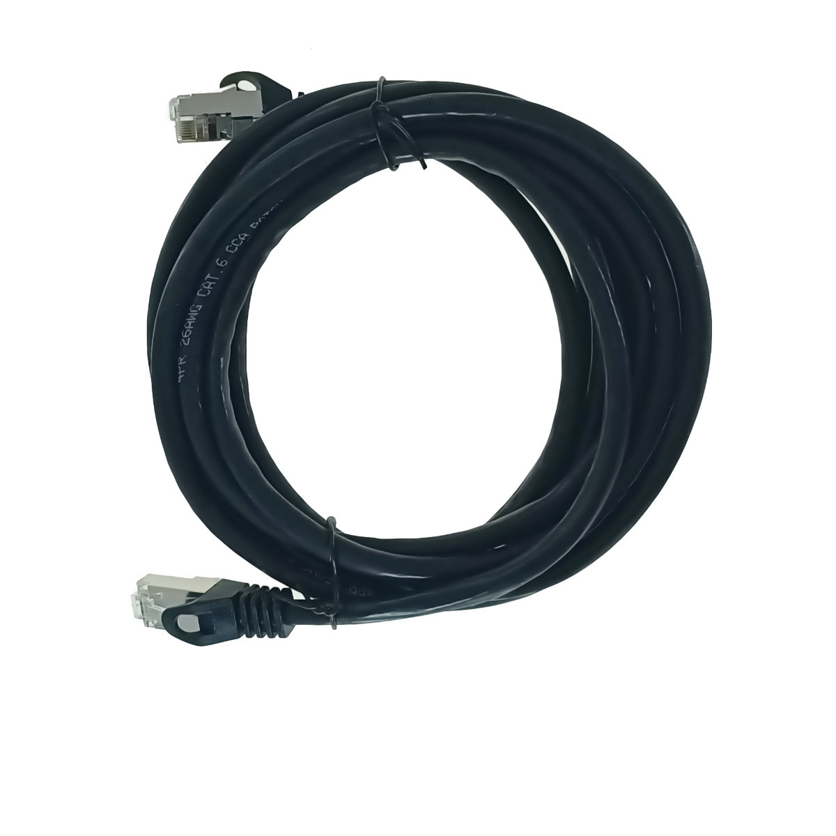 Cablu retea-patchcord CAT6 FTP Lanberg, 2 X RJ45, 43623, lungime 3m, AWG26, 10Gb/s-250MHz, de legatura retea, ethernet, negru [3]