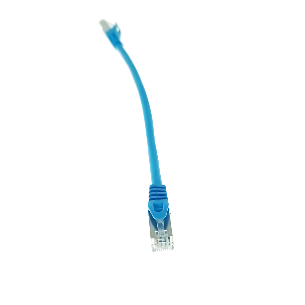 Cablu retea-patchcord CAT6 FTP, Lanberg 43630, 2 x RJ45, lungime 25cm, AWG26, 10Gb/s-250MHz, de legatura retea, ethernet, albastru [3]