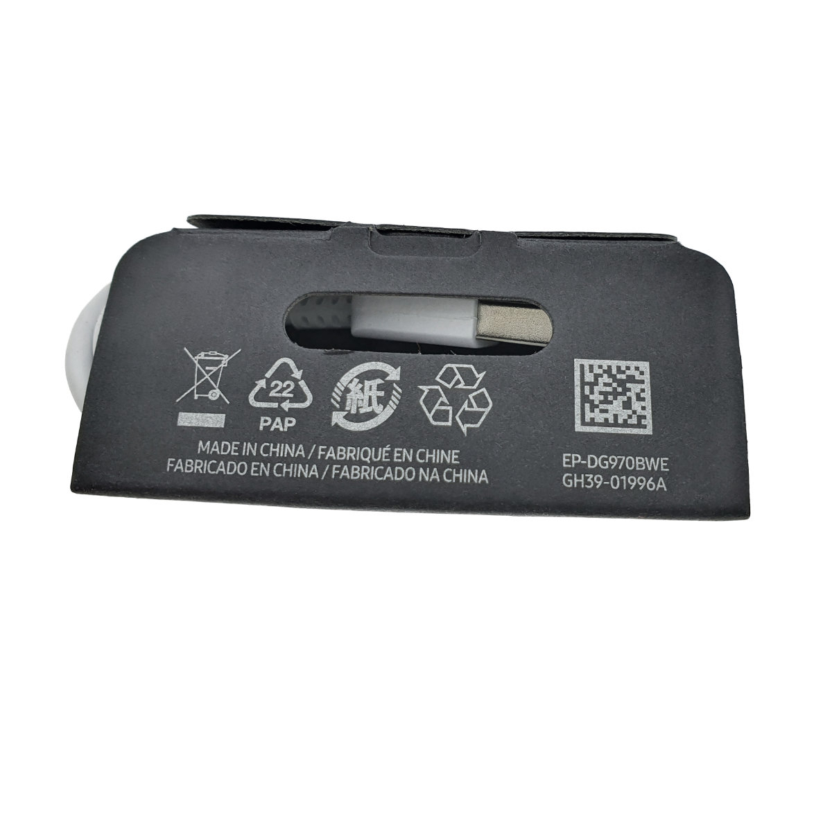 Cablu Samsung EP-DG970BWE, USB tip A tata la USB tip C tata, lungime 1 m, alb [3]