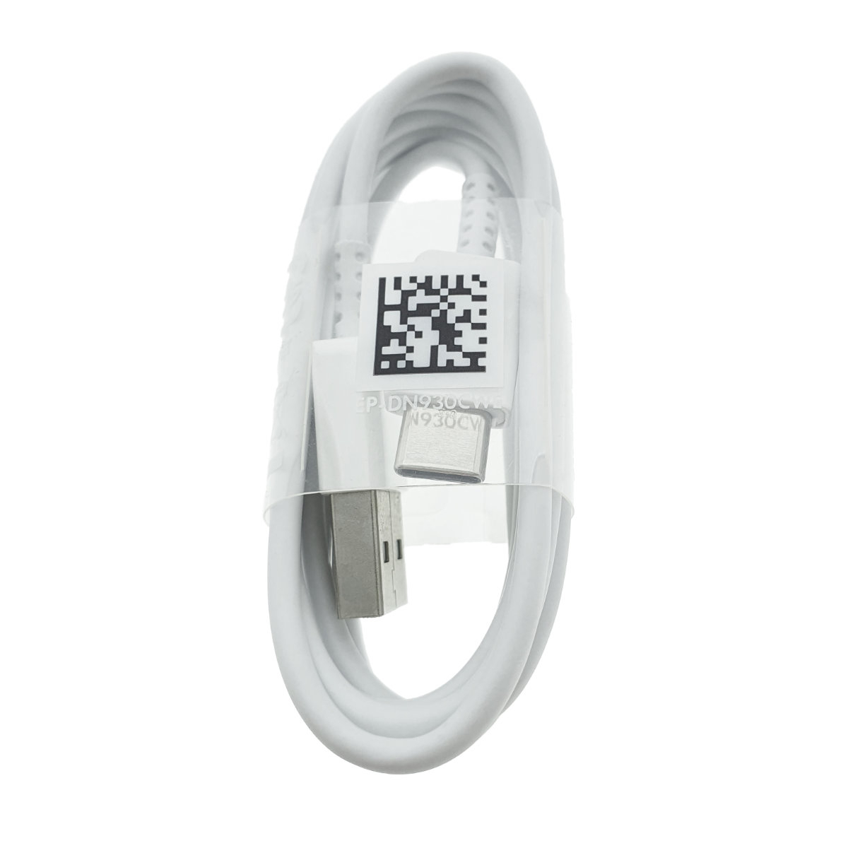 Cablu Samsung EP-DN930CWE, USB tip A tata la USB tip C tata, lungime 1.2 m, alb [1]