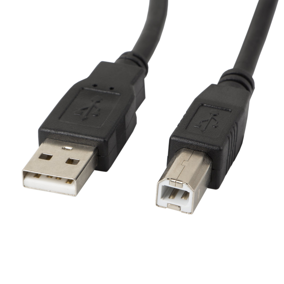 Cablu USB 2.0 pentru imprimanta, Lanberg 42866, lungime 100 cm, USB-A tata la USB-B tata, negru [7]
