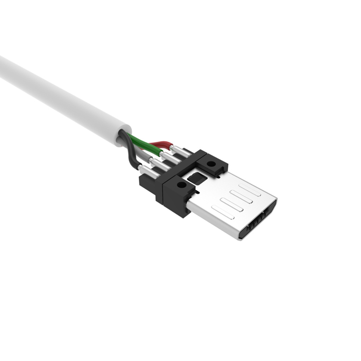 Cablu USB 2.0 tata la microUSB tata, Silicon Power Boost Link LK30, 1m, 2.4A, alb [6]