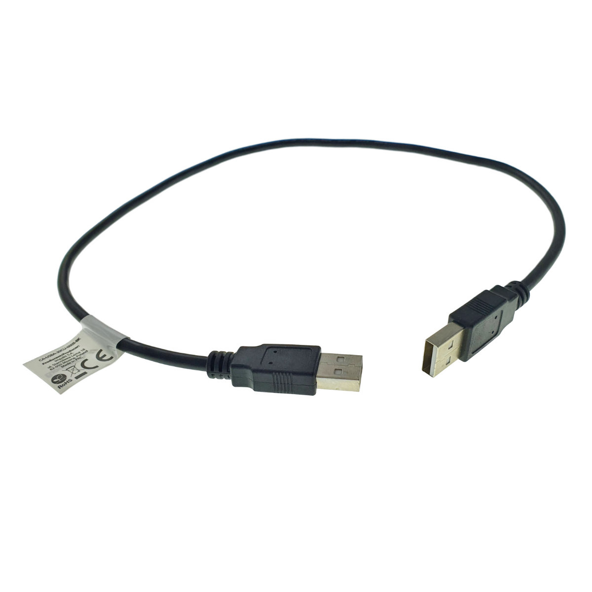 Cablu USB 2.0 tata la USB 2.0 tata, Lanberg 42774, lungime 50cm, negru [7]