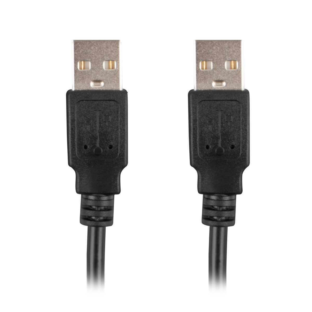 Cablu USB 2.0 tata la USB 2.0 tata, Lanberg 42774, lungime 50cm, negru [11]