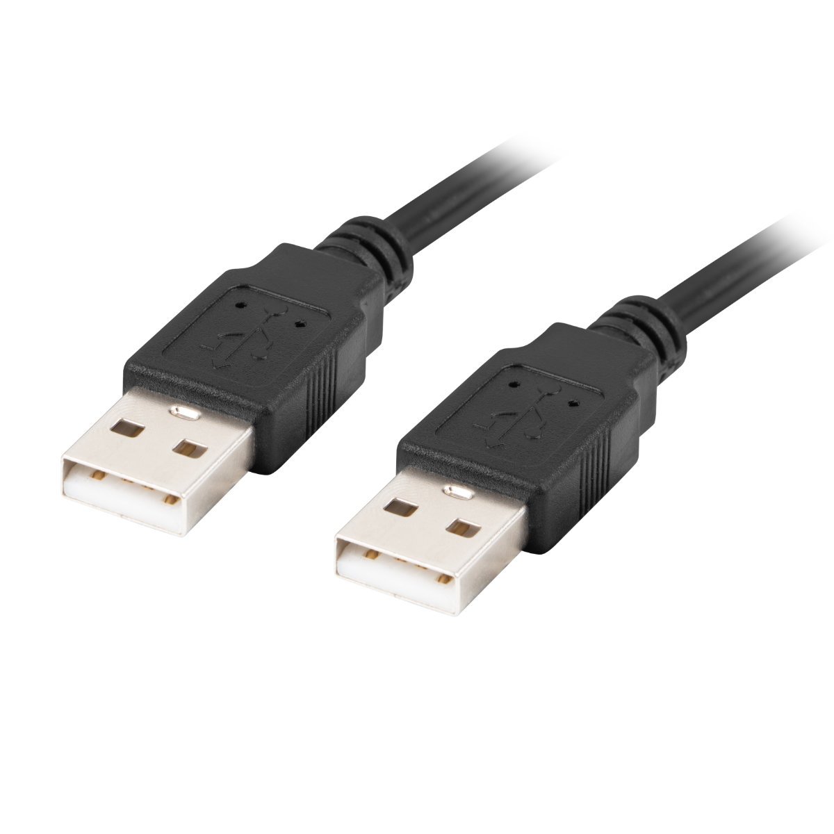 Cablu USB 2.0 tata la USB 2.0 tata, Lanberg 42774, lungime 50cm, negru [6]