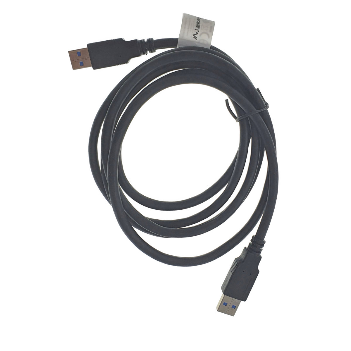 Cablu USB 3.0 tata la USB 3.0 tata, Lanberg 42776, lungime 180 cm, negru [4]